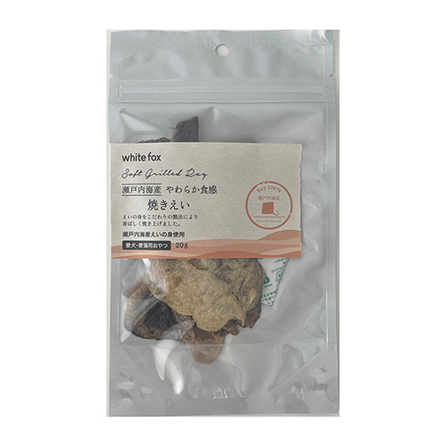 【ホワイトフォックス】瀬戸内海産焼き　えい＜愛犬・愛猫用＞［white fox］