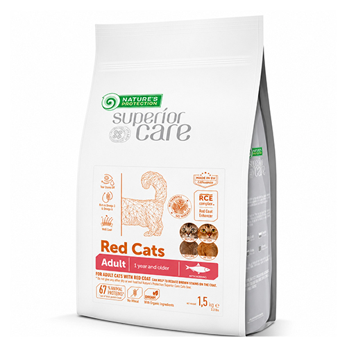 【NATURE'S PROTECTION】ネイチャーズプロテクション　レッドキャット　アダルト＜全2サイズ＞