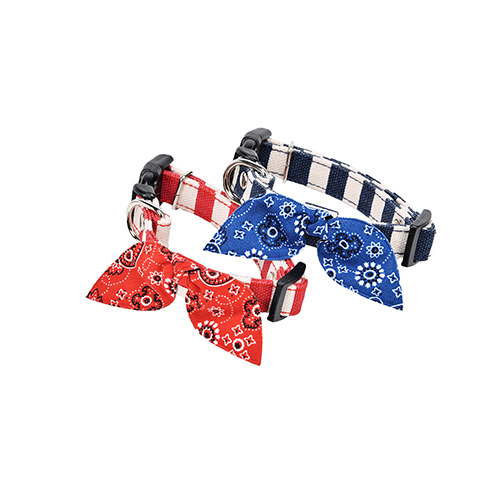 【DOG Amo.k】ドッグアモック　ペイズリーとボーダー　カラー＜全2色・3サイズ＞