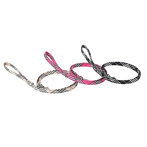【DOG Amo.k】ドッグアモック　タータンチェック　リード＜全3色・2サイズ＞