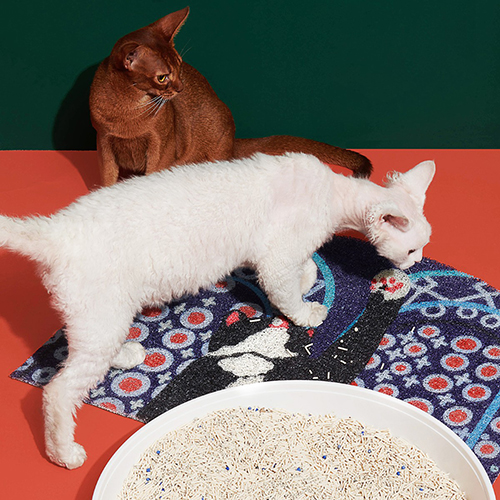 【purrre】Floor Mat-Meow#34 / ピュア　ペット用フロアマット