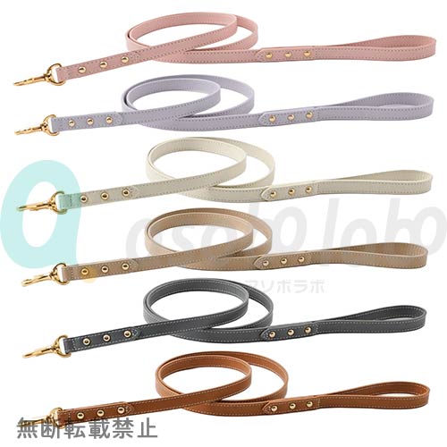 【moncheri】モンシェリ　レザー　リード＜全6色＞