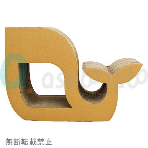 【ペットアドバンス】猫用爪とぎKAFBO　クジラ